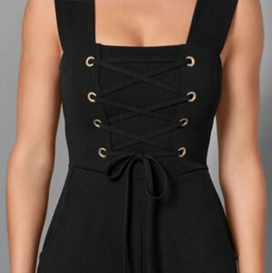 Venus NWOT Corset style culotte jumpsuit Size M